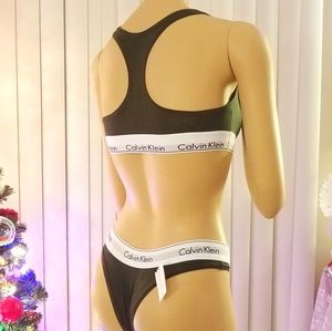 Calvin Klein bra and panty set
